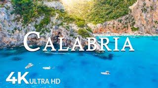 FLYING OVER CALABRIA (4K UHD) - Soothing Music Along With Beautiful Nature Video - 4K Video ULTRA HD