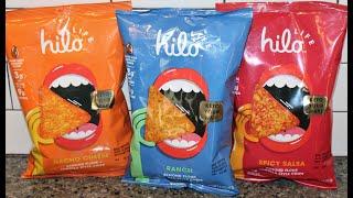 Hilo Life Almond Flour Tortilla Style Chips: Nacho Cheese, Ranch & Spicy Salsa Review