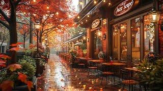 Weekend Morning jazz  Autumn Evening Ambience - Gentle Piano Tunes for Peaceful Study, Relax, Work