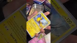 Opening this mini tin of Paldean Fates from Costco, pack 2. #pokemon #pokemoncards #subscribe