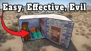 The best STEALTH trap base in Rust - A guide