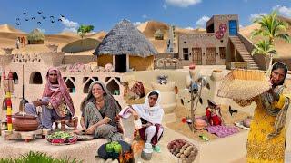 Ancient Desert Village Life Pakistan | Cooking Desert Village Food | Stunning Pakistan