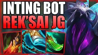 HOW TO CARRY THOSE PESKY HARD INTING BOT LANERS WITH REK'SAI JUNGLE! - Gameplay League of Legends