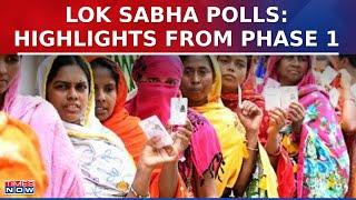 Lok Sabha Elections Phase 1: Voting begins For 1st Phase| India Celebrates Festival Of Democracy