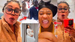 JEALOUSY? Afia Schwar Exp0ses MzGee Over Baby Shower In USA