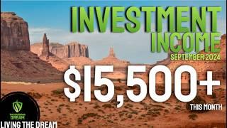 How I Made $15,500+ this Month in Investment Income | Stock Portfolio Review