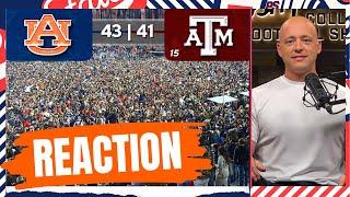 Auburn Beats Texas A&M - Josh Pate Rapid Reaction