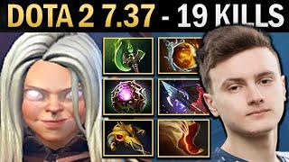 Invoker Dota 2 7.37 Miracle with 19 Kills and Parasma - TI14