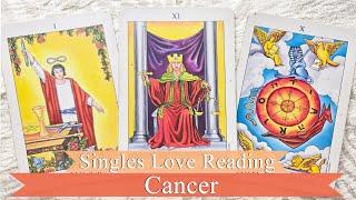 Cancer Singles, ready to love again! The attraction is real there's no putting this fire out!