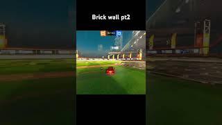 Brick wall. ‍ #rocketleague #gaming #rl #games #rlhighlights #rocketleagueclips