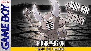 Kann man NUR mit PINSIR Pokemon Blau & Rot durchspielen?