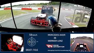 Truck racing overtaking masterclass on the Nürburgring