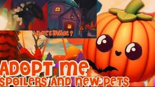 ||ADOPT ME HALLOWEEN UPDATE SPOILERS ON NEW PETS! || GIVEAWAY OF 1K ROBUX || WHATS INSIDE? ||