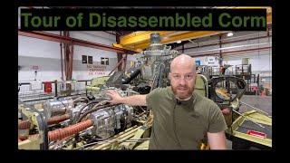 Tour of Disassembled Cormorant Helicopter. A look under the skin