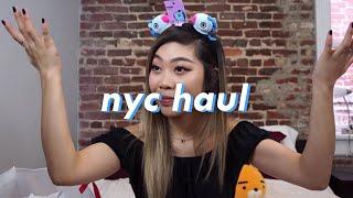 i spent too much money in new york... again // HAUL: BTS, BT21, K-Beauty, MUJI