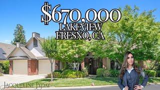 LakeView gated community living Fresno, California Home for sale Property Tour Real Estate Van Ness