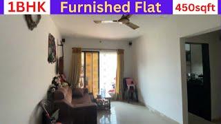 A117| 1 BHK Semi Furnished Flat for Sale in Mira Road |Ramdev Park.