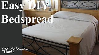 Simple DIY Bedspread