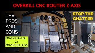 Overkill CNC Router Upgrade Part 5 - Chatter free Z-Axis Design