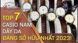 Top 7 Mẫu Đồng Hồ Casio Nam Dây Da Giá Dưới 3 Triệu - Đáng Sở Hữu Nhất 2023 | ĐỒNG HỒ THE WATCH