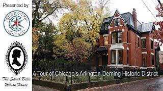 Preservation Chicago Tours the Arlington Deming Historic District, Chicago