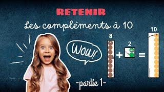 COMMENT APPRENDRE Les Compléments à 10 avec les PERSONNAGES des Zamichiffres*** PARTIE 1