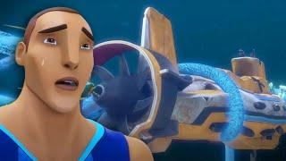 Submarine crushed by giant nautilus | The Deep Season 4 | Undersea Adventures