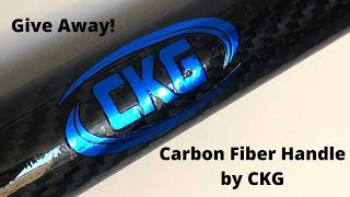 CKG SCOOP REVIEW AND CARBON FIBER HANDLE GIVE AWAY - Beach Metal Detecting