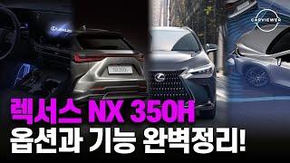 2024 렉서스 nx350h 모든 옵션과 기능 하나하나 짚어드립니다