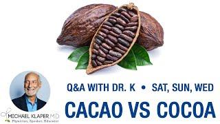 Cacao vs Cocoa - Cacao Benefits, What's The Difference, Is It Healthy?