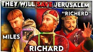 Richard the Lionheart's Quest to SAVE Jerusalem - Crusader Kings 3  Roads to Power GIGACHAD STORY