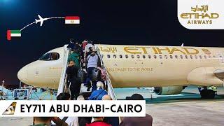 "Red Eye Flight" Etihad Airways A321NEO | Abu Dhabi-Cairo | Economy Class | Tripreport