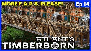 Building the MOST POWERFUL POWER SYSTEM EVER! - Timberborn Atlantis UPDATE 6 - Ep 14