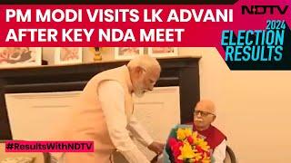 PM Modi Latest News | PM Modi Visits LK Advani After Key NDA Meet