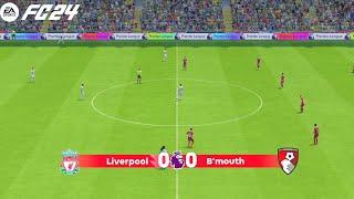 FC 24 | Liverpool vs Bournemouth - 24/25 English Premier League - Full Match & Gameplay