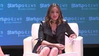 Brit Morin (Brit + Co) and Julia Hartz (Eventbrite) at Startup Grind Global 2016