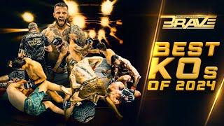 Best Knockouts of 2024 | BRAVE CF’s Most Epic KO Moments