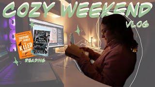 ️Cozy Weekend Vlog️ || Beatriz's Book Nook