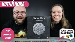 Kutná Hora : City of Silver - 2 player Playthrough and First Impressions