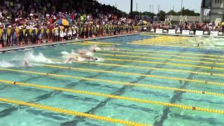 2014 USMS 100 Fr Nathan Adrian at the Santa Clara Swim Club 41.13