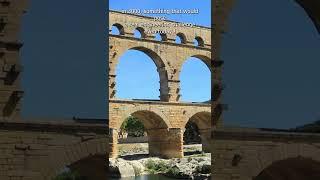 The incredible engineering of Roman aqueducts. #shorts