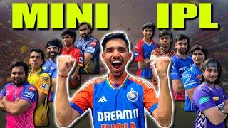 I organized a MINI IPL TOURNAMENT| Cricket Cardio League 2024