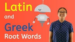 Latin and Greek Root Words  - Language Skills for Kids!