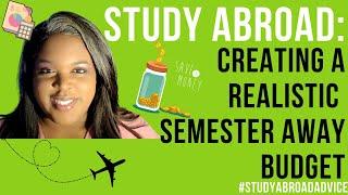 How To Build a Realistic Study Abroad Budget // #studyabroad2023