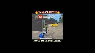  PUBG MOBILE LITE WHATSAPP STATUS 1vs4 CLUTCH  BY GREAT PANDA YT