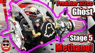 Methanol Ghost 212cc Predator Build  ~ Harbor Freight Race Engine