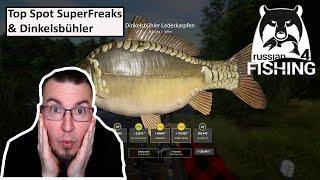 Top Spot C2 SuperFreak & Dinkelsbühler Alle Varianten Kupfersee | Russian Fishing 4 #556 | Deutsch