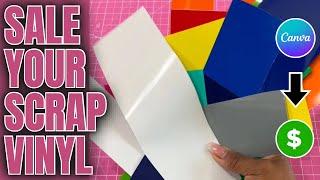 Make Money With Your Scrap Vinyl - Permanent/Removable Vinyl Scrap Craft Idea