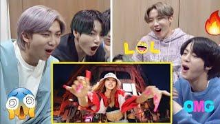 BTS reaction with blackpink tiktokfunnyvideo @cutelifeshortskpop#blackpinkcute funny moments2025