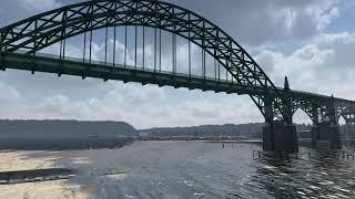 Newport Yaquina Bay Bridge, OR - American Truck Simulator (Cinematic Viewpoint)